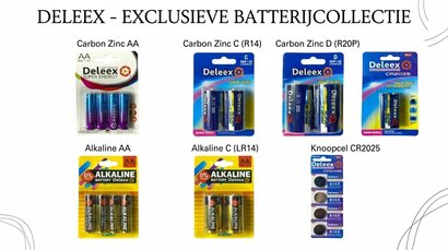 Deleex batterijen
