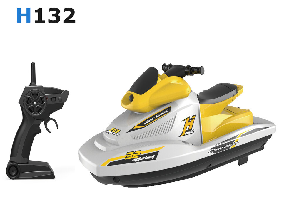 Rc Jetski boot H132 - oplaadbaar - 2.4GHZ zender 50meter- 10km/h 