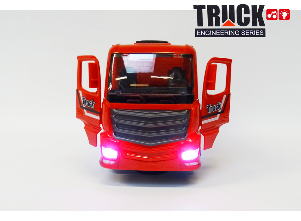 Tankwagen speelgoed met licht en geluiden - Truck Engineering series werkvoertuigen 30CM