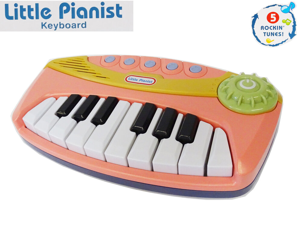 Speelgoed piano - Little Pianist - 5 muziekinstrument tonen - 29cm