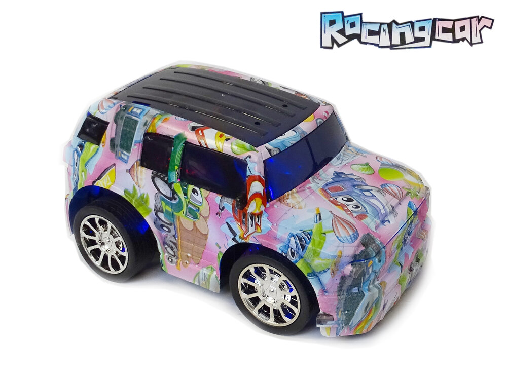 RC Racing Car - 3D LED Flash light - remote control car
