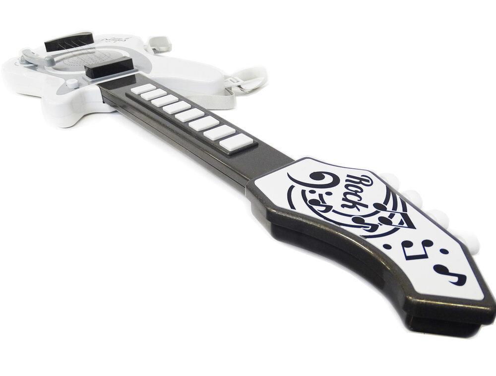 Speelgoed elektrische muziek gitaar met microfoon - Music guitar + mic. 