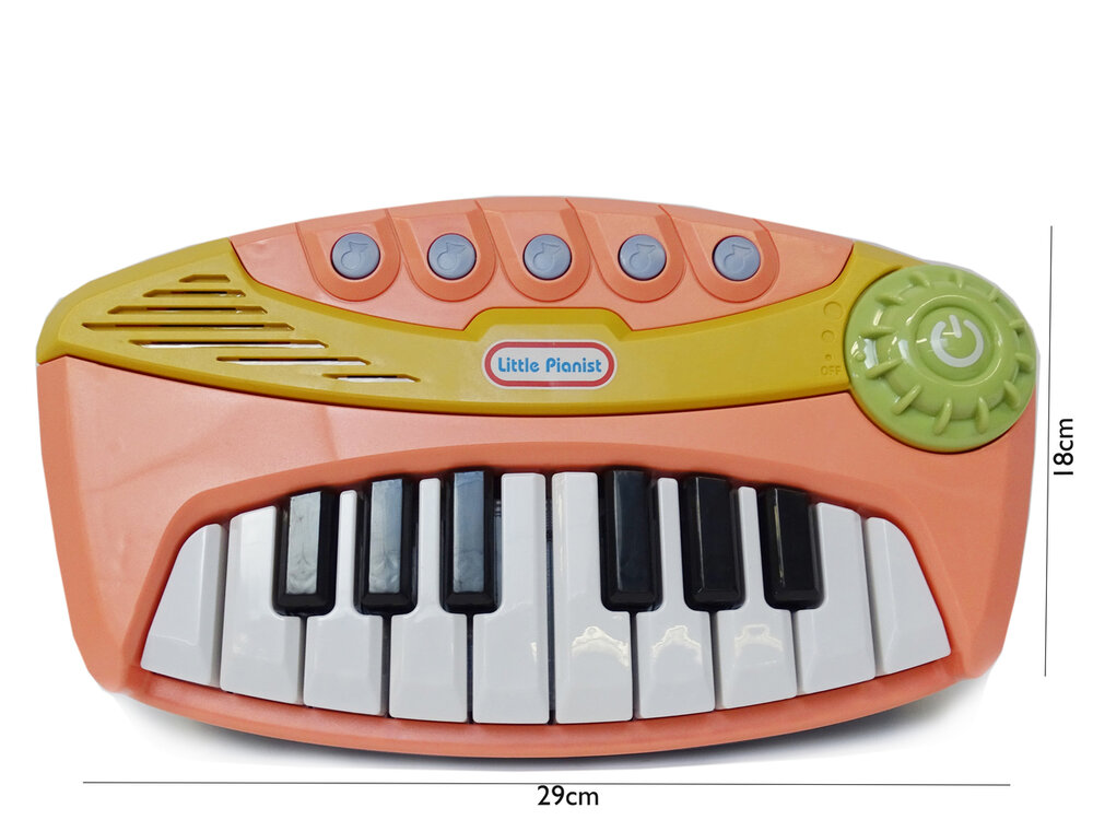 Speelgoed piano - Little Pianist - 5 muziekinstrument tonen - 29cm