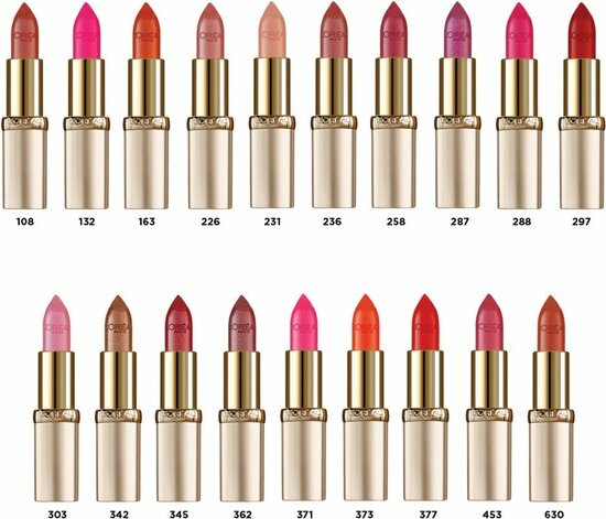 L'Or&eacute;al Paris  color riche satin lippenstift - 230 coral showroom
