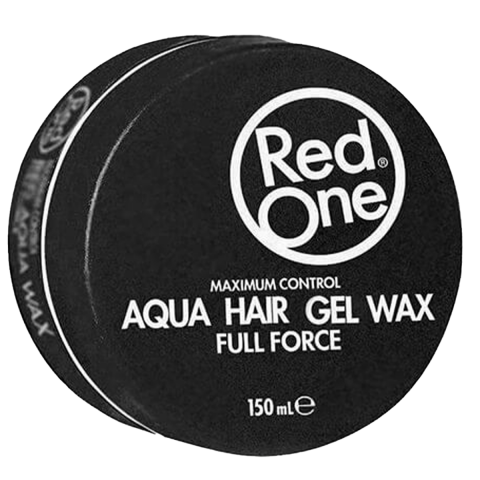 Red One Black Full Force - Maximum Control - Aqua Hair Wax 150 ml - Zwart