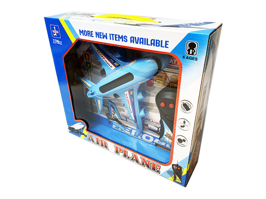 Radiografisch bestuurbare vliegtuig - 27MHZ - A380  RC Air Plane  - blauw