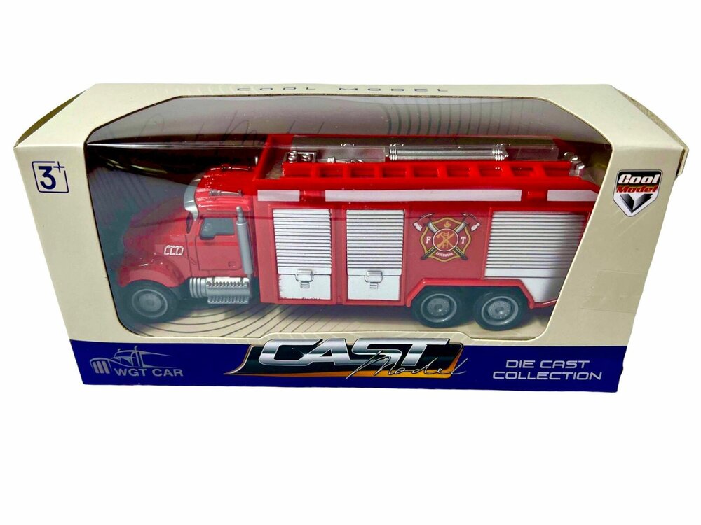 Metaal Brandweer auto.