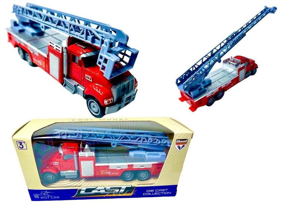 DIE CAST Rescue vehicle + ladder