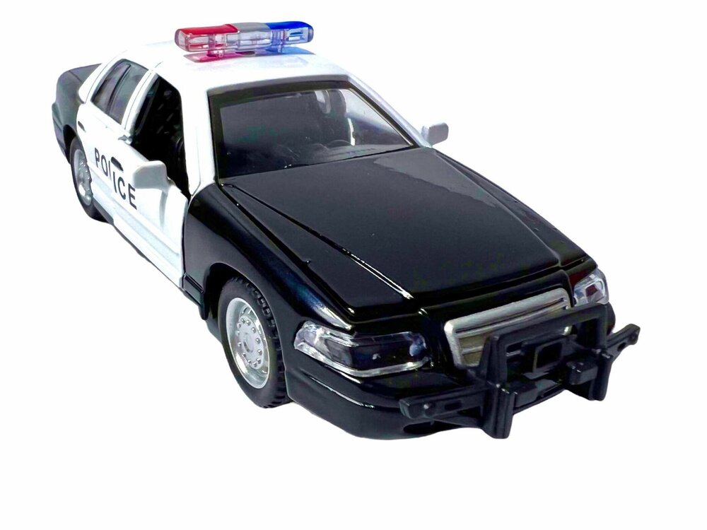 WGT car - Politie model auto - Die cast - Pull-back drive