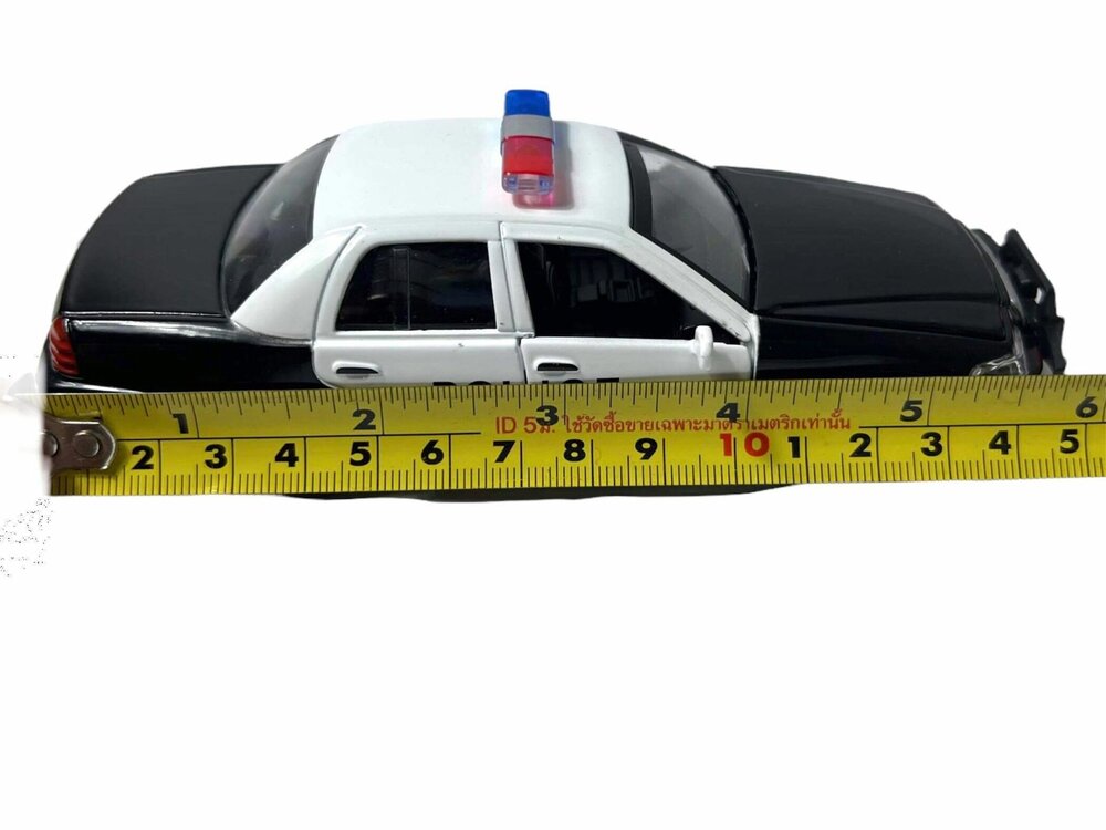 WGT car - Politie model auto - Die cast - Pull-back drive