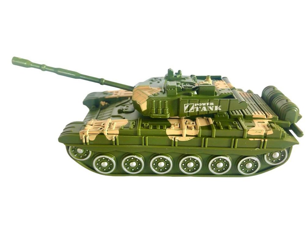 DIECAST LEGER TANK - pull-back drive - 16.5 CM