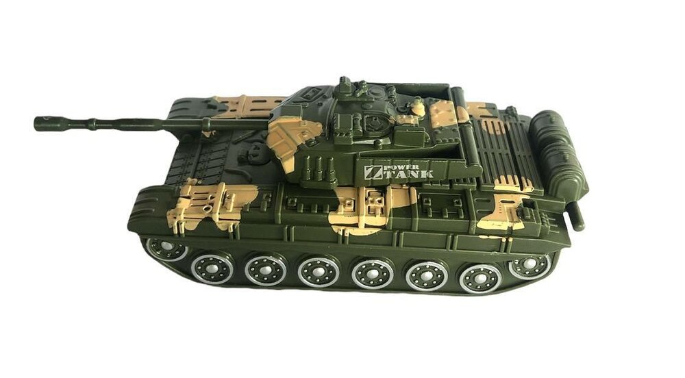 DIECAST LEGER TANK - pull-back drive - 16.5 CM