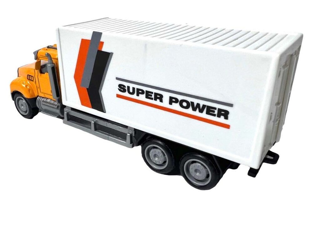 Die-cast speelgoed vrachtwagen