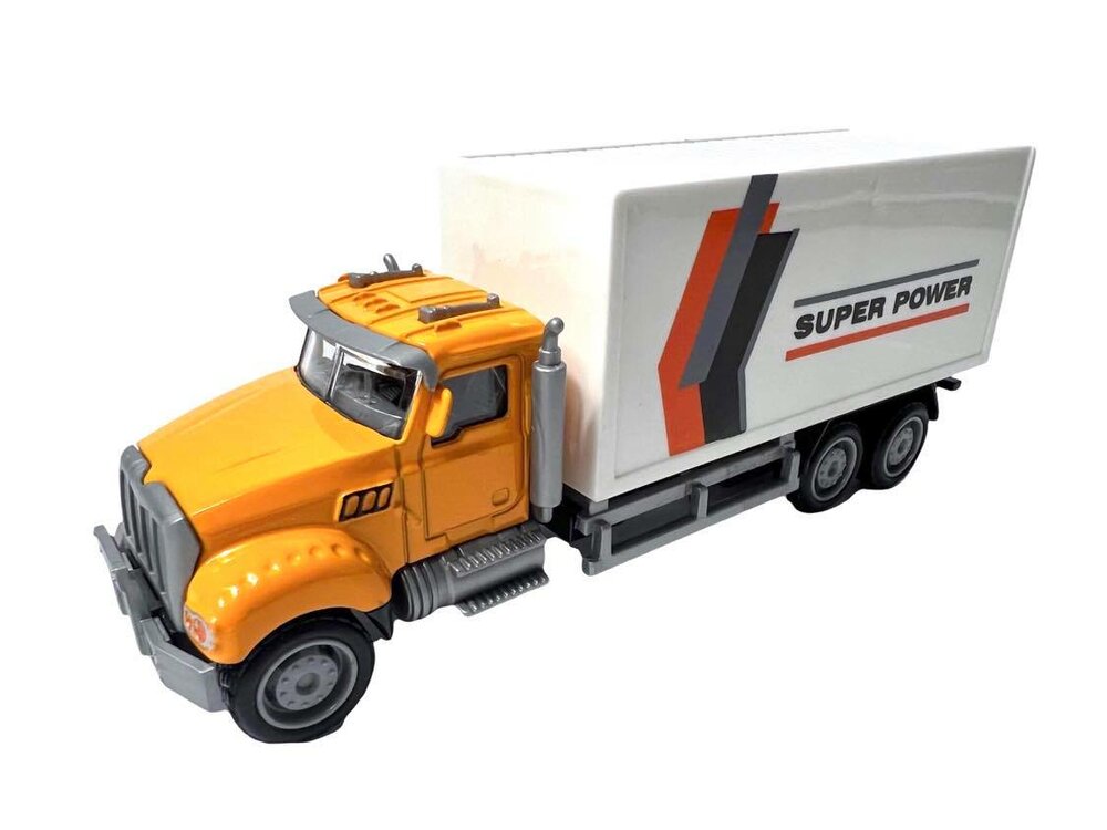Die-cast speelgoed vrachtwagen