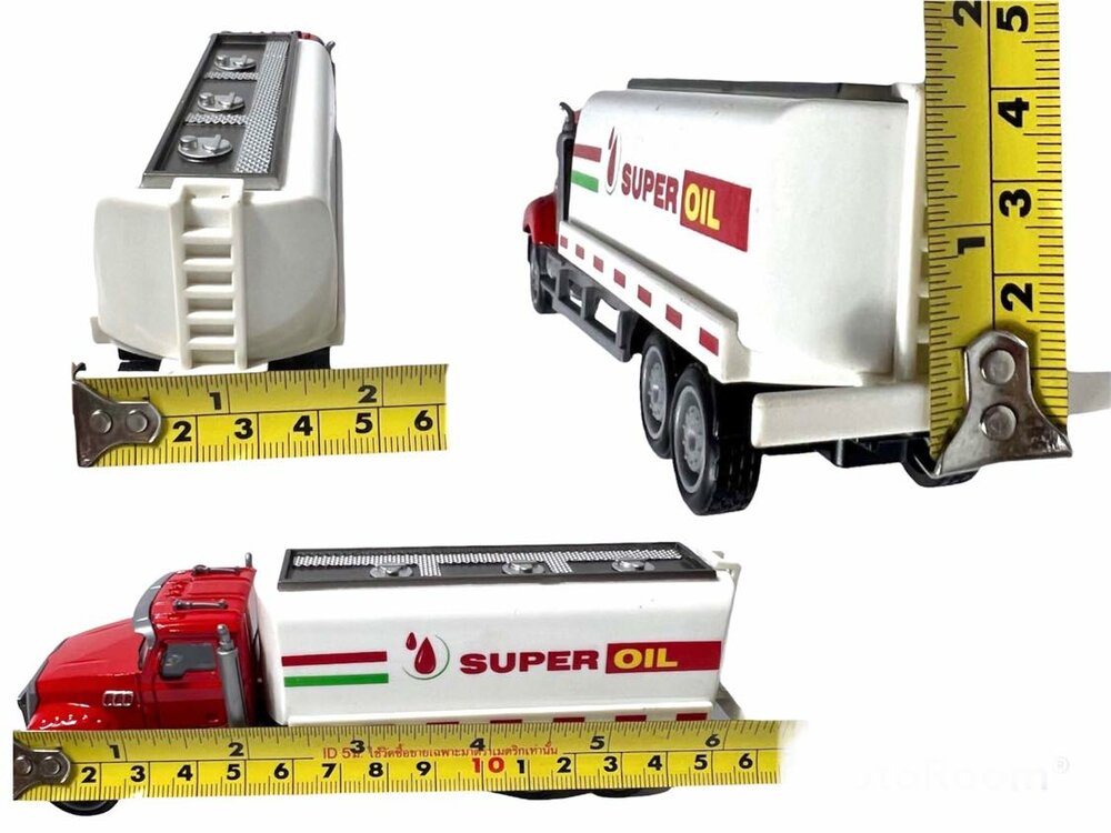 Die-cast olie vrachtwagen-Olie Tank Container-