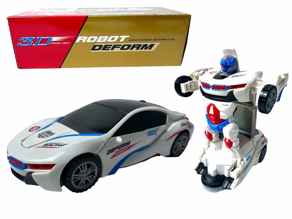 Robot sports car 2 in 1.
