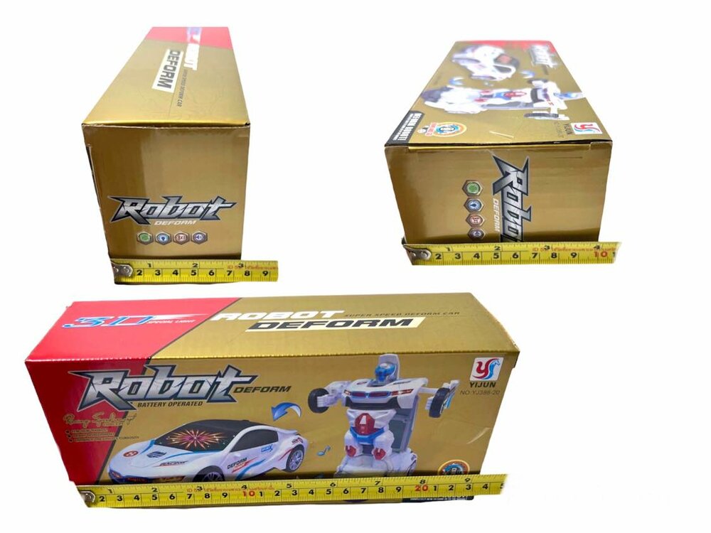 Robot sports car 2 in 1.