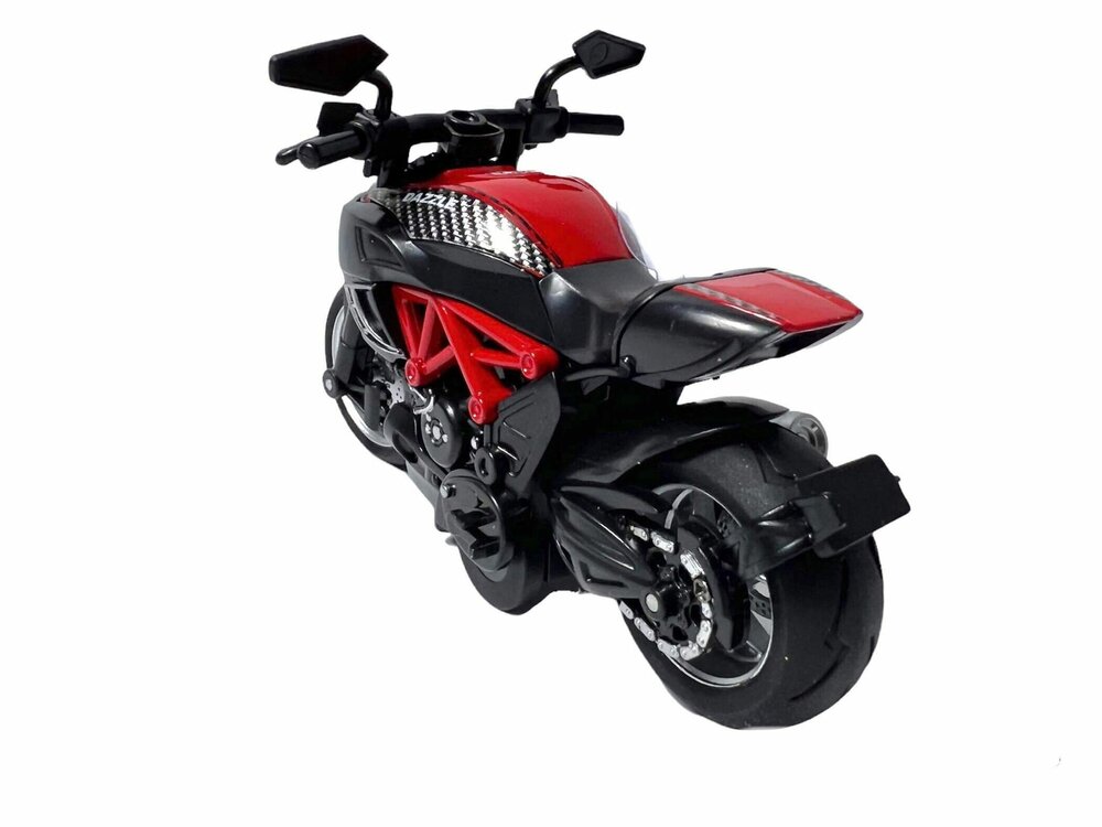 MY66 Die cast motor - model voertuigen - 1:14 - terugtrek systeem