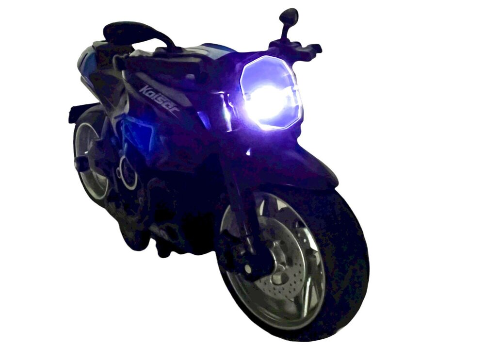 Classical moto - speelgoed model motor 1:14 - Die Cast M66 met pull back