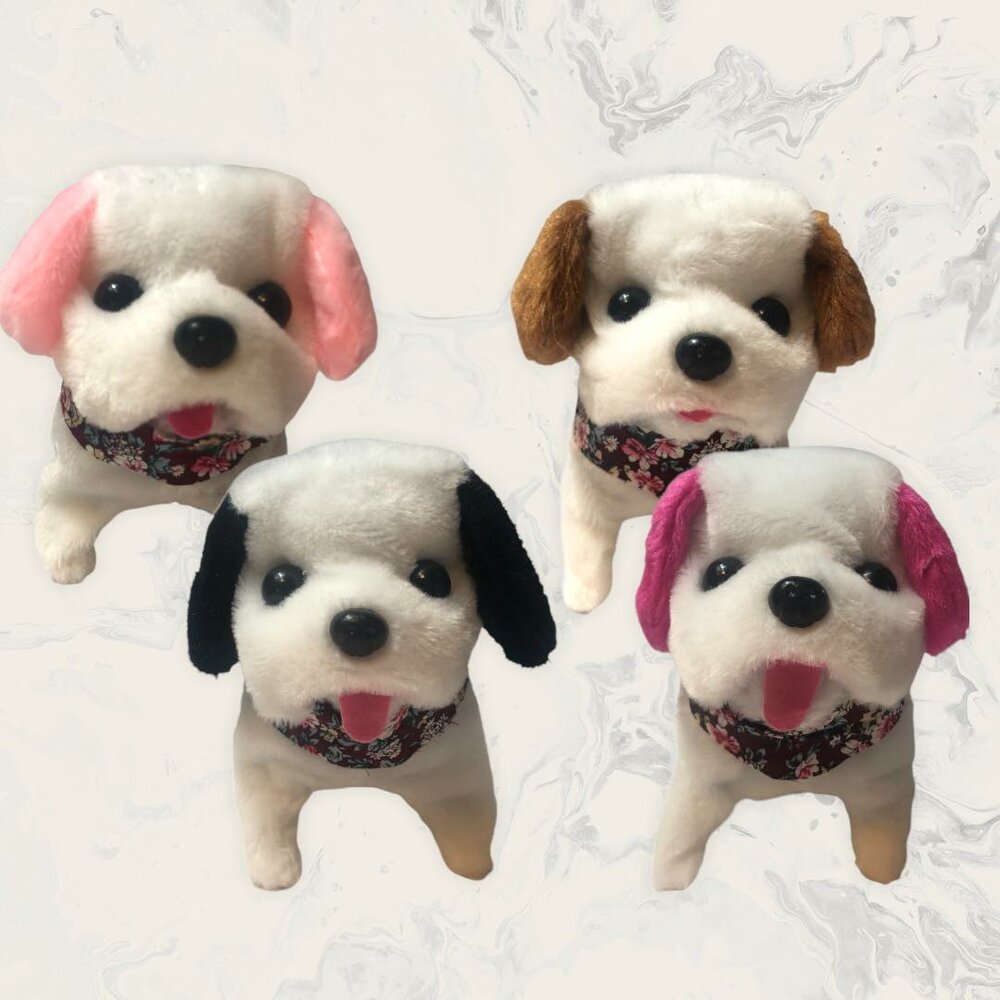 Hondje Labrador dat echt kan lopen en blaffen