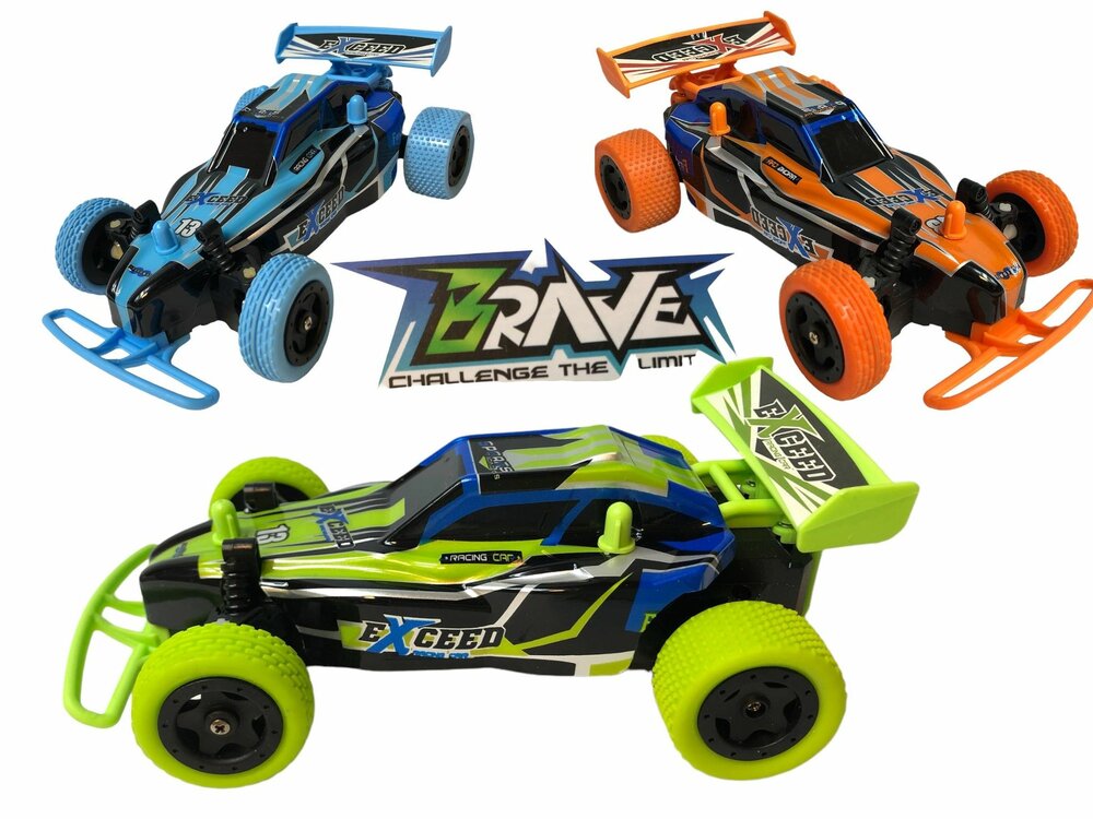 RC Race mini buggy 1/24 2.4GHz oranje