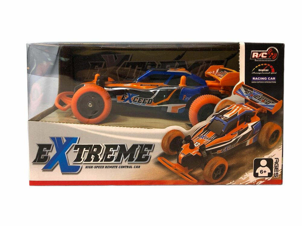 RC Race mini buggy 1/24 2.4GHz oranje