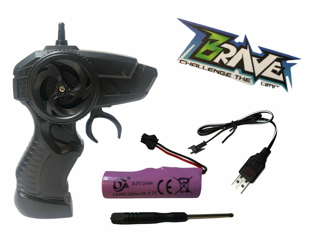 RC Race mini buggy 1/24 2.4GHz blauw