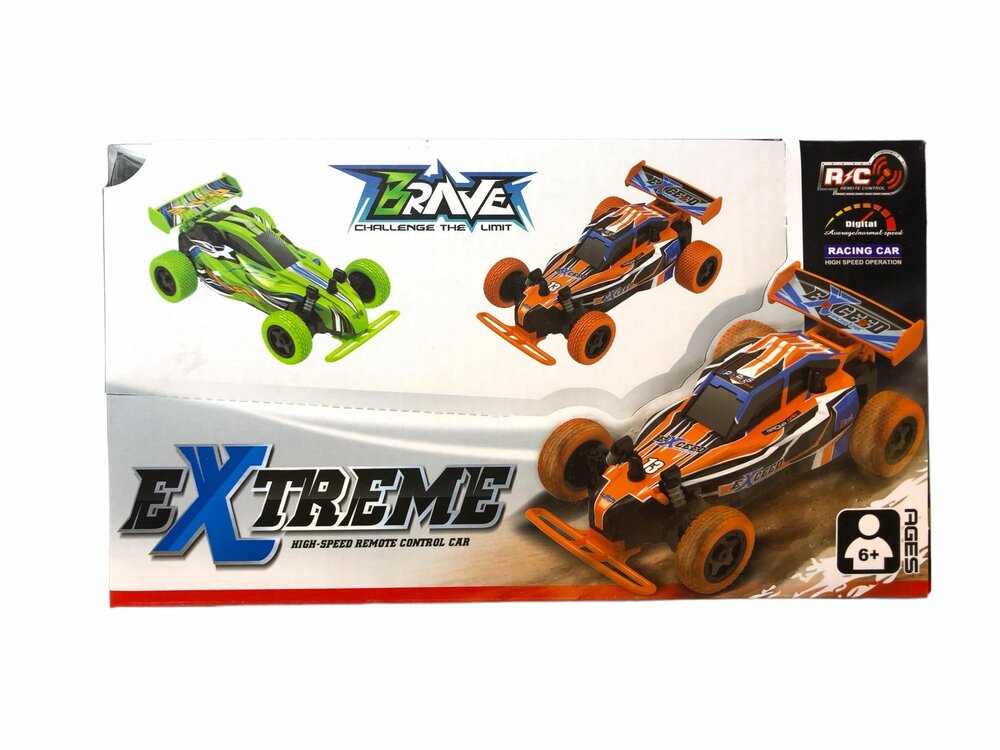RC Race mini buggy 1/24 2.4GHz blauw