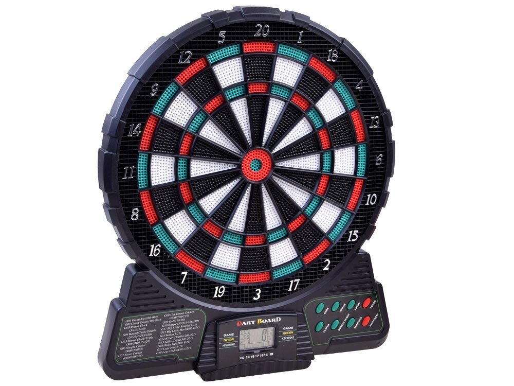 Elektronische dartbord - incl. 6 pijlen - 36,5 cm