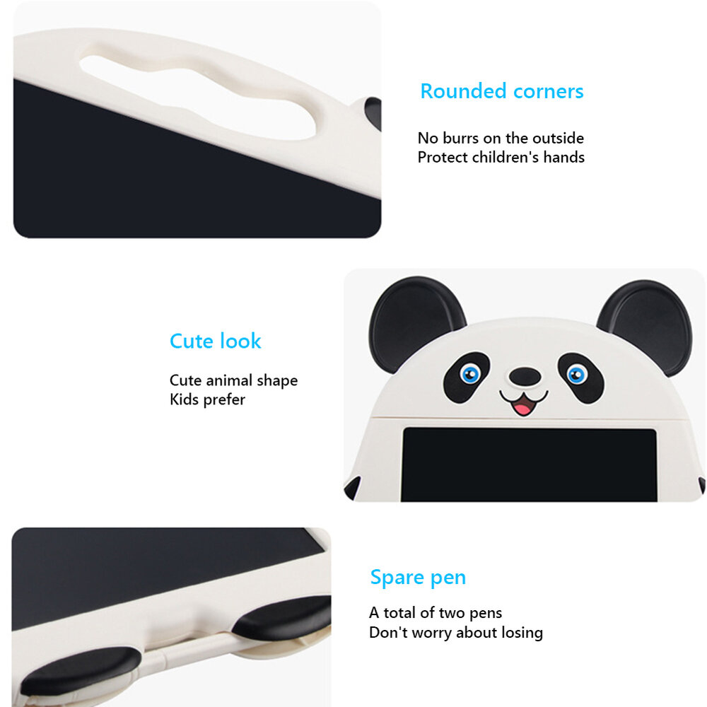 LCD Tekenbord Panda - kinder tekentablet - Drawpad - educatief speelgoed 