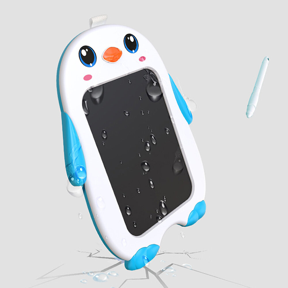 LCD Drawing Board Penguin - children's drawing tablet - Drawpad - educational toy orange