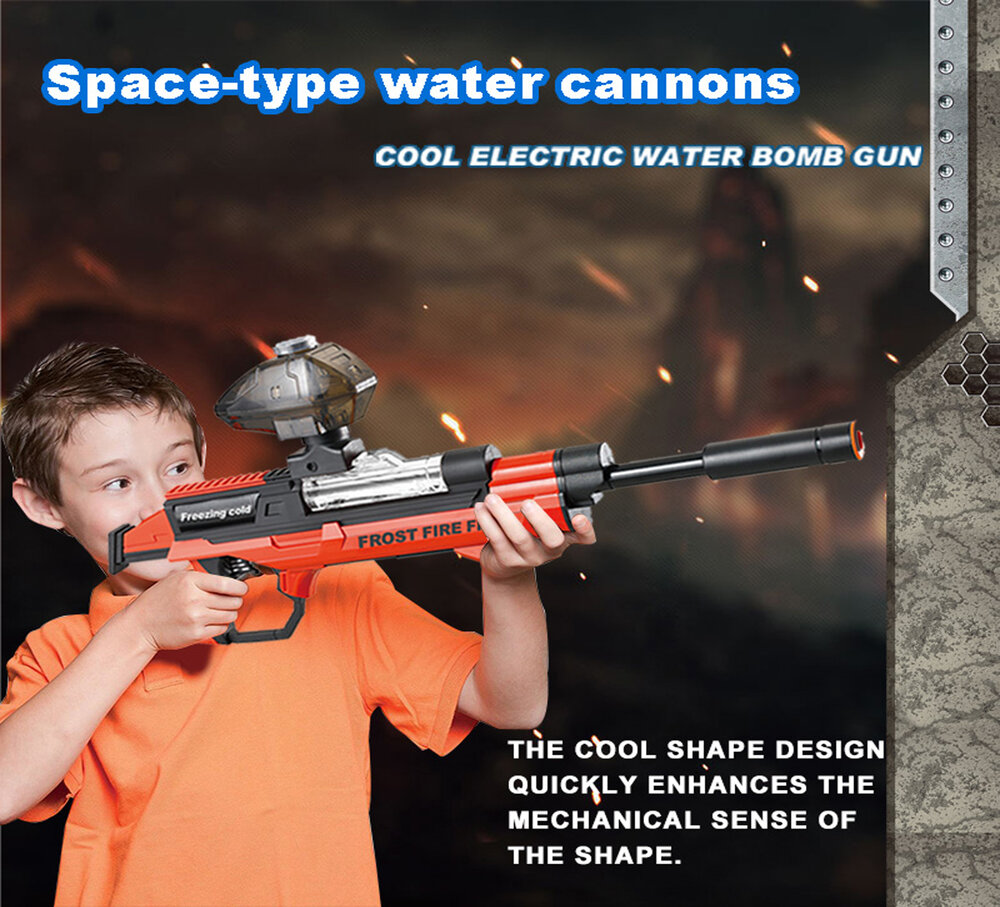 Gel Blaster - Space gun Frost Fire - compleet set - oplaadbaar - 61CM