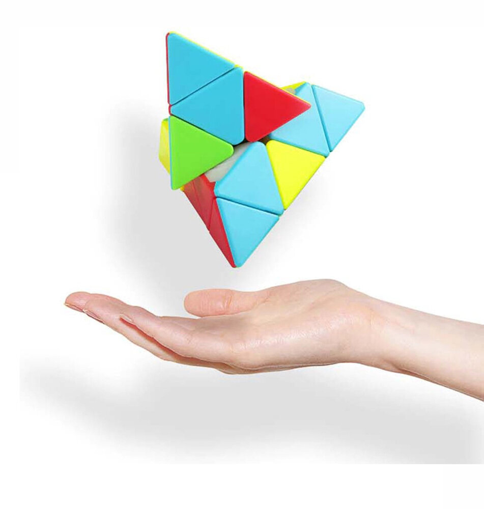 Pyramid cube -&nbsp;kubus 9x9 - Piramide vorm - breinbreker 9.5CM Pyramid 
