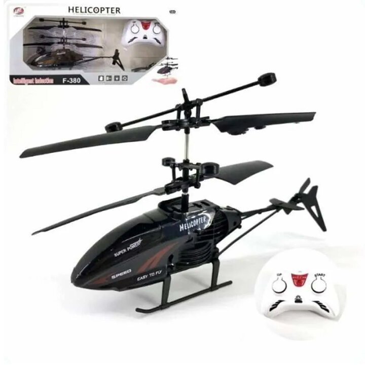 RC Helicopter - met Bestuurbare Hand en Afstandsbediening - Blauw