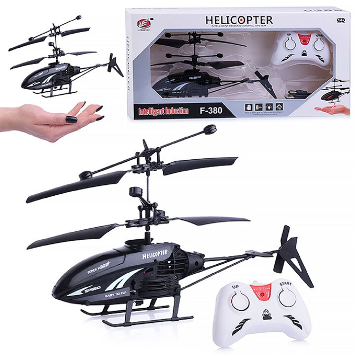 RC Helicopter - met Bestuurbare Hand en Afstandsbediening - Groen