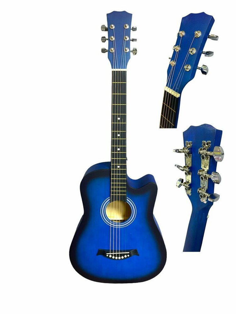Western Gitaar - 6 snaren - Cutaway Akoestisch Guitar 38" - Hollow body