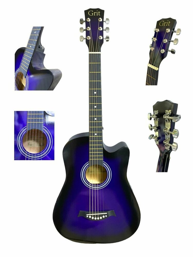 Western Gitaar - 6 snaren - Cutaway Akoestisch Guitar 38"