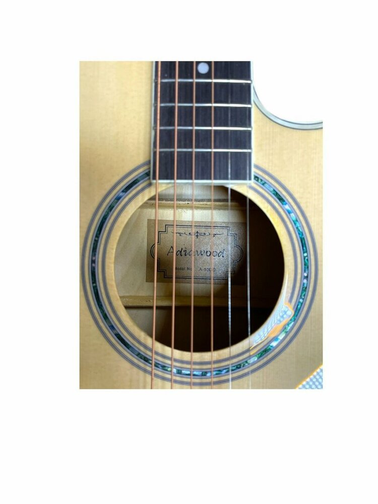 Akoestisch Gitaar - Adia Wood - 6 snaren - Cutaway Guitar 41"