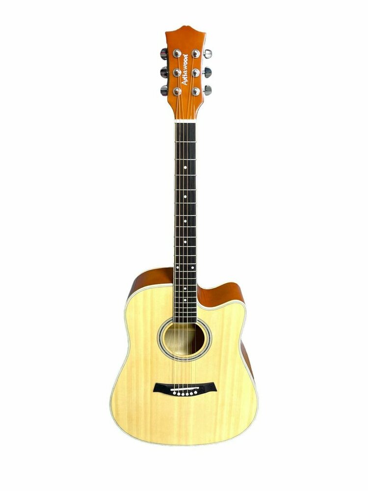 Akoestisch Gitaar - Adia Wood - 6 snaren - Cutaway Guitar 41"