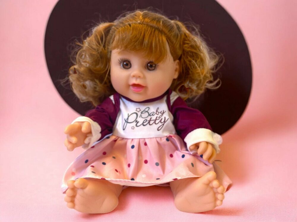 Baby Pop - New Born - Kan Drinken - Plassen - Praten - 28 x 17 x 9 cm