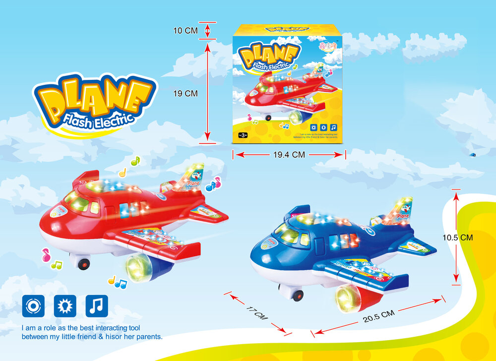 Super Aircraft - Toy airplane &nbsp;- lights and sounds 20CM