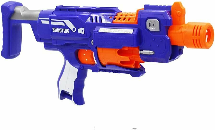Super Blast - Speelgoed Elektrisch blaster - 20 x speciale zacht Elite darts