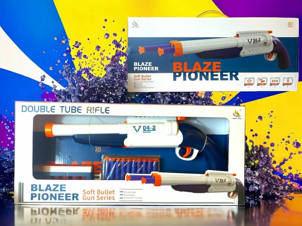 Plaze Pioneer - Elite darts - Blaster - zacht rubberen darts speelgoed - 42 cm
