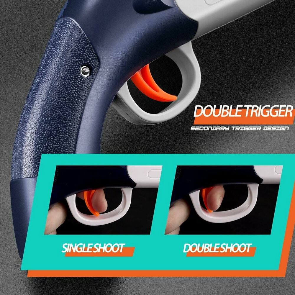 Plaze Pioneer - Elite darts - Blaster - zacht rubberen darts speelgoed - 42 cm