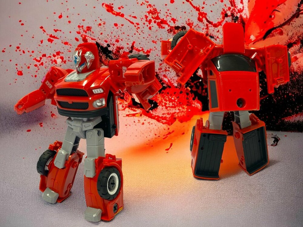 Mecha Optimus Prime robot - DIY - Deformation robot en auto - 2 in 1