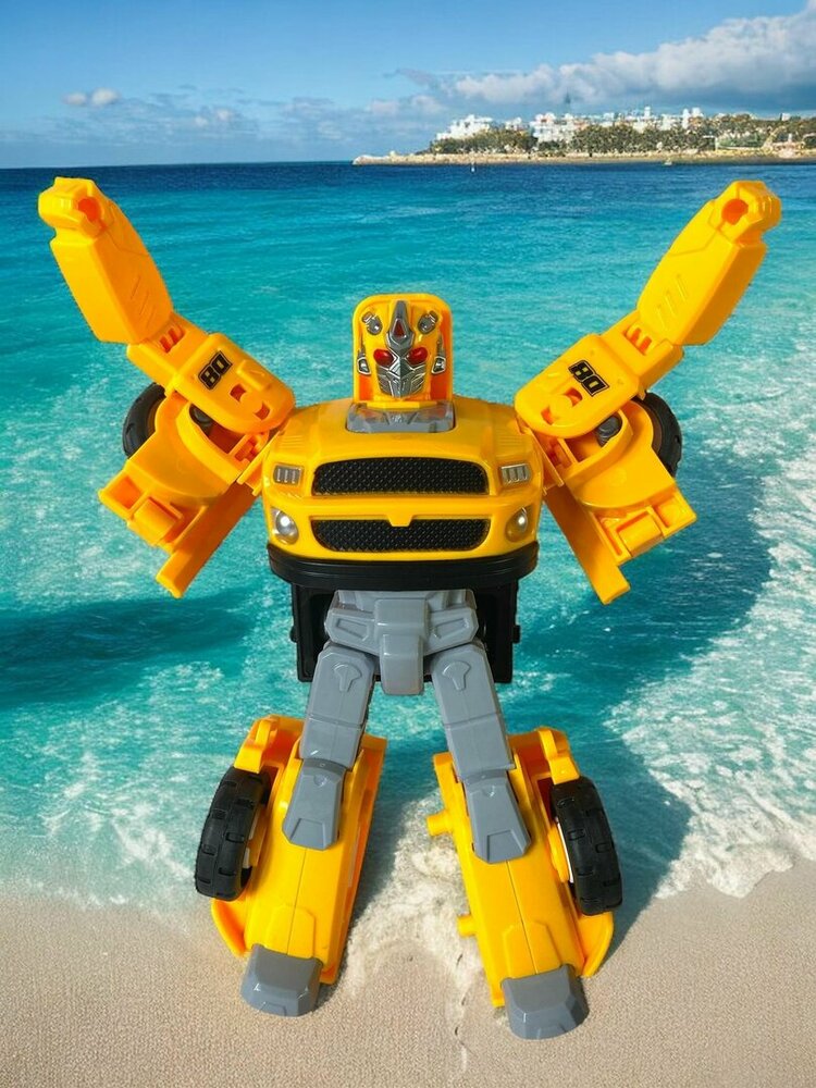 Mecha Optimus Prime robot - DIY - Deformation robot en auto - 2 in 1