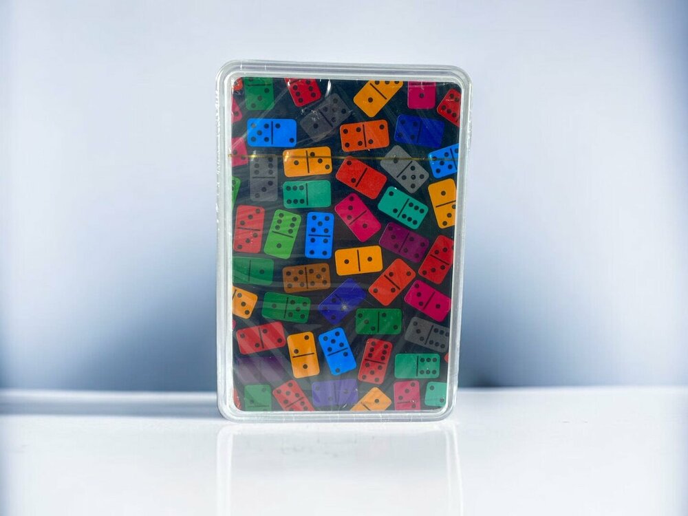 Playing card - 100% plastic - HQ quality - waterproof - Domino print