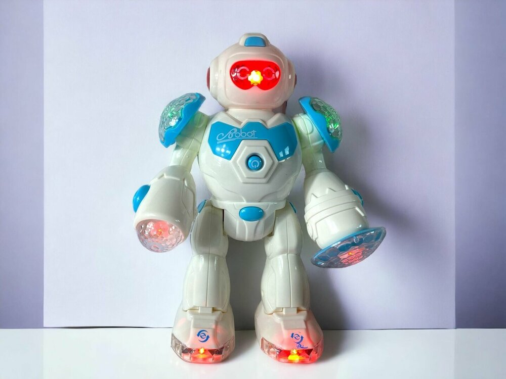 ROBOT - interactieve speelgoed robot - licht en geluidseffecten 25CM