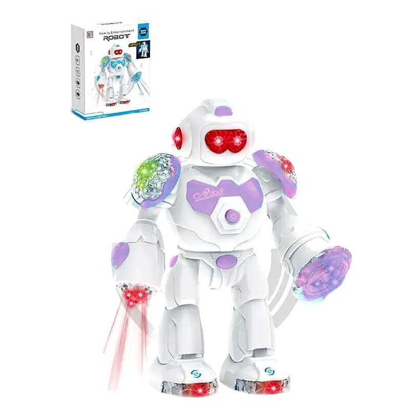 ROBOT - interactieve speelgoed robot - licht en geluidseffecten 25CM