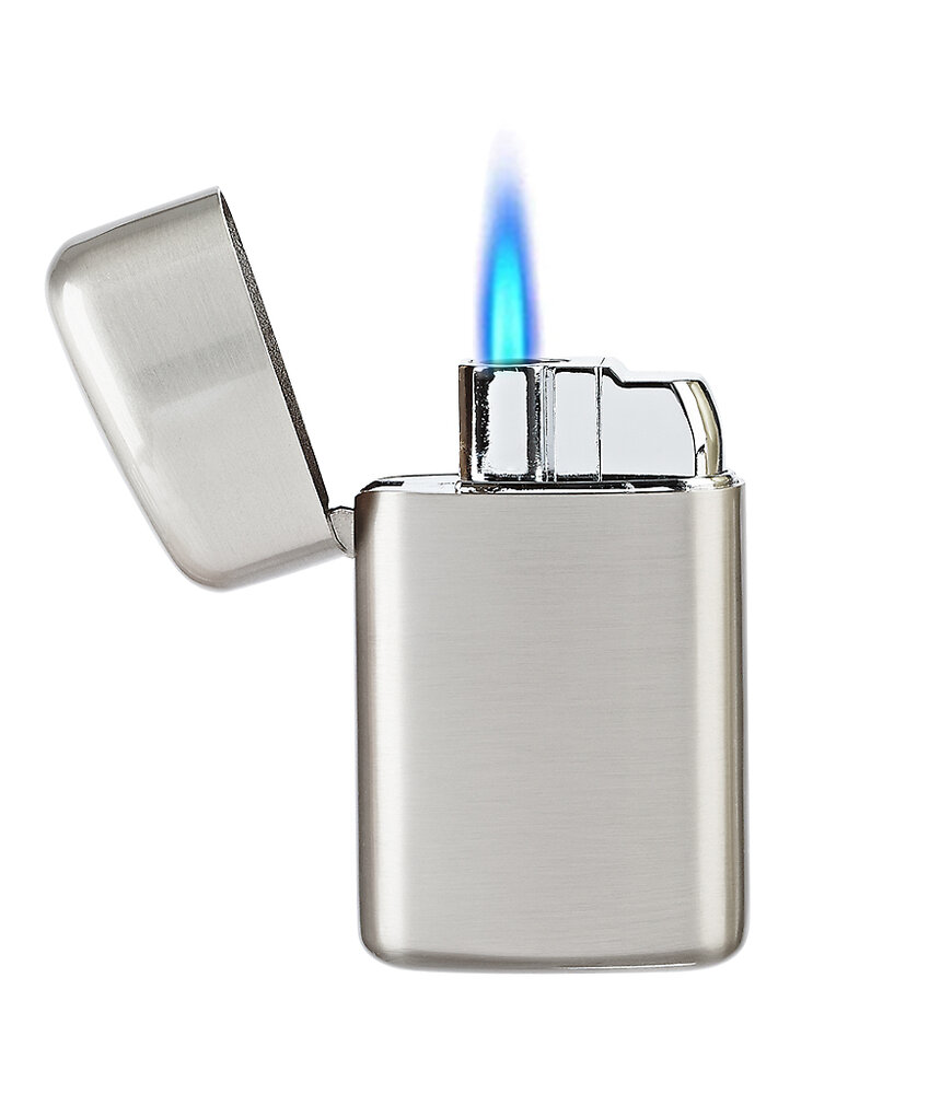 Turbo jet Flame lighter Luxury edition unilite&reg; - Chrome Silver